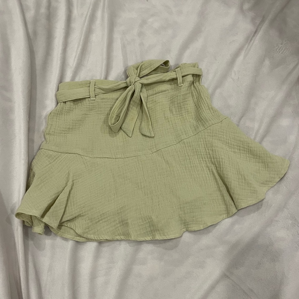 Green skirt with built in shorts from Urban Romantics